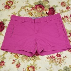 Jcpenney jcp hot pink shorts size 4 chino twill